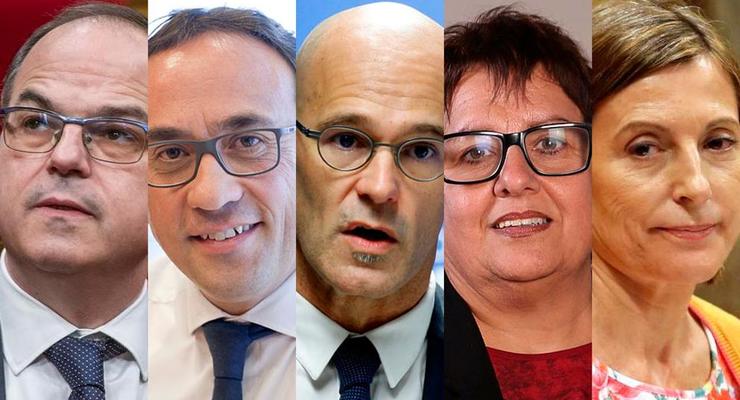 В Испании арестовали пять каталонских политиков
