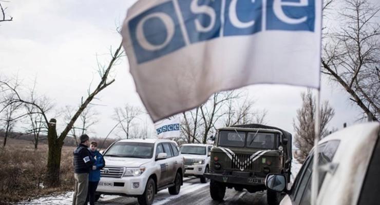 ОБСЕ за сутки насчитала более 100 взрывов на Донбассе