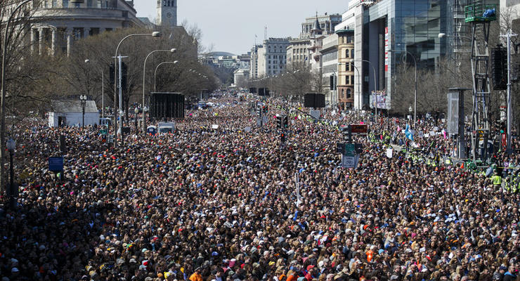 В США прошли массовые марши против оружия