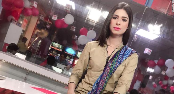 В Пакистане трансгендер впервые стала телеведущей
