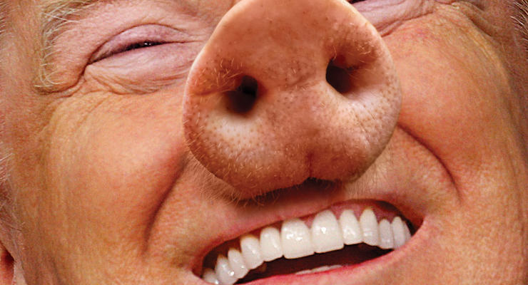 Американский журнал изобразил Трампа свиньей
