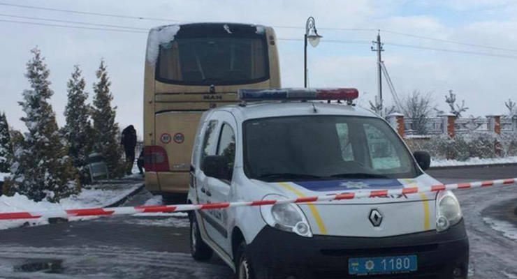 Во Львове арестовали поджигателей автобуса с польскими номерами
