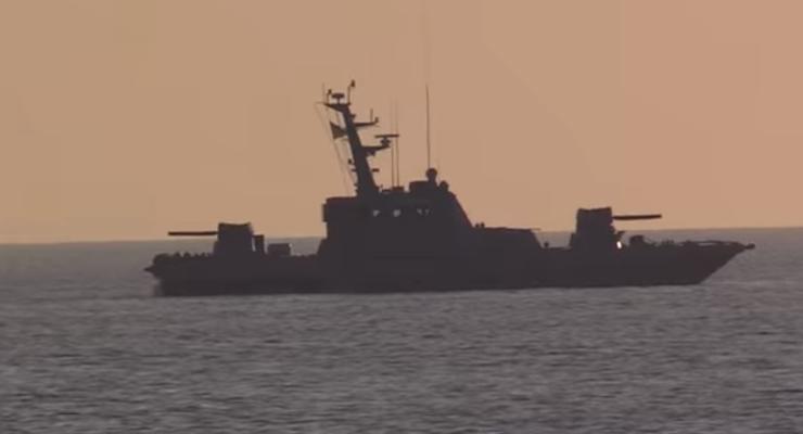 В Черном море испытали артиллерийские катера