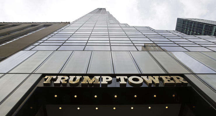 В Нью-Йорке горела башня Трампа