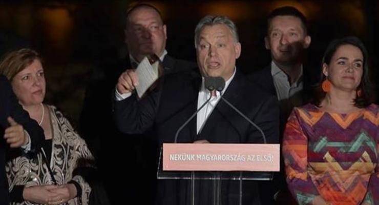 Орбан заявил о победе на выборах в Венгрии
