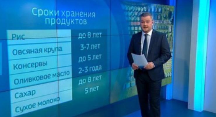 Продуктовый набор судного дня: ТВ готовит россиян к войне
