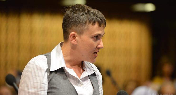Савченко рассказала, когда прекратит голодовку