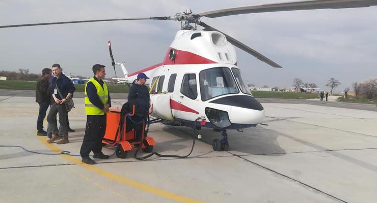 Новый украинский вертолет Надия поднялся в небо