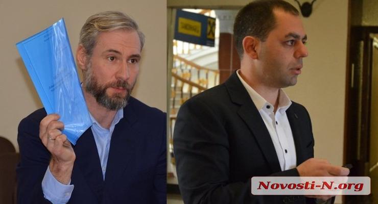 В Николаевском горсовете подрались депутат и общественник