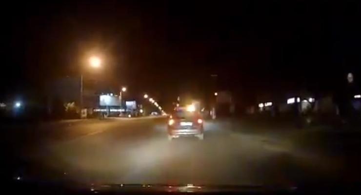 В Одессе задержали пьяного на машине с "мигалками"
