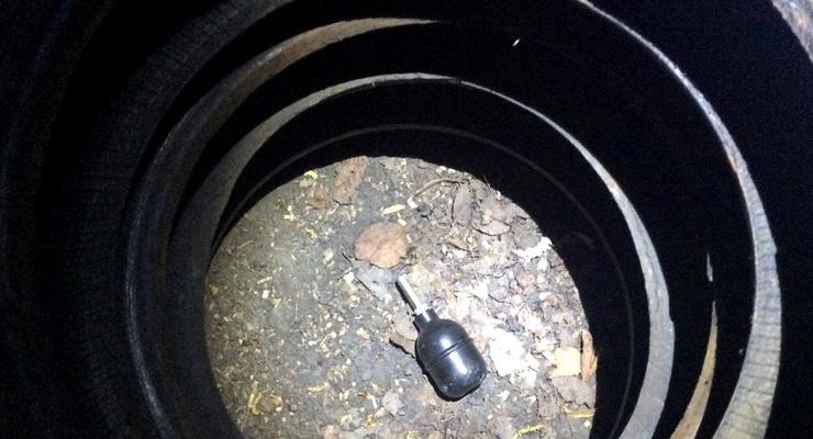 В Харьковской области на детской площадке нашли гранату