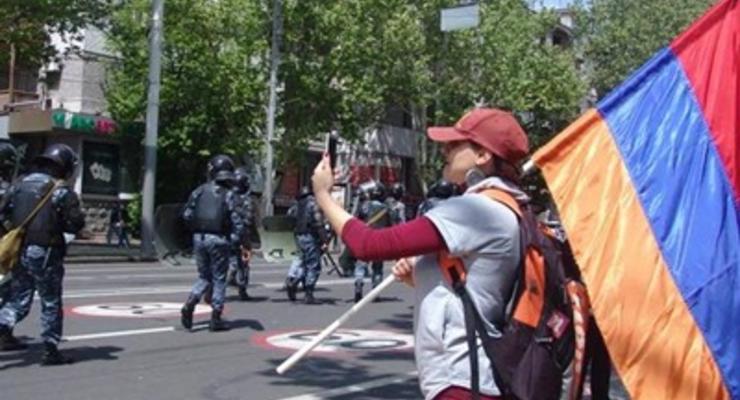 Протесты в Ереване: задержаны 280 человек