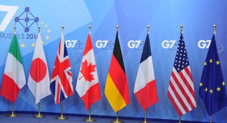 G7 выступила за сохранение санкций против России