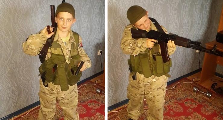 В базу Миротворца попал 13-летний "боевик" ЛНР