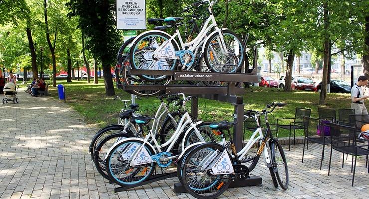 В Киеве откроют 27 пунктов велопроката за 4 гривны