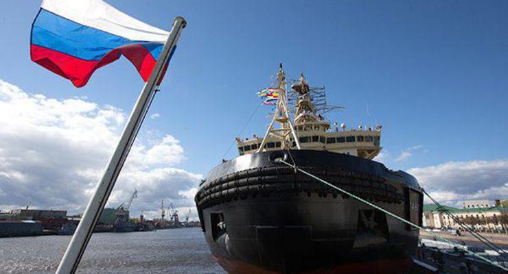 Российским суднам хотят запретить заходить во внутренние воды Украины