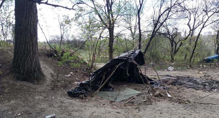 МВД: На Лысой горе сожгли мусор, а не лагерь цыган