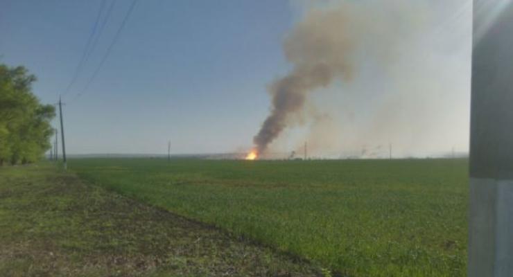 Новый пожар в Балаклее: к тушению склада приступили вертолеты