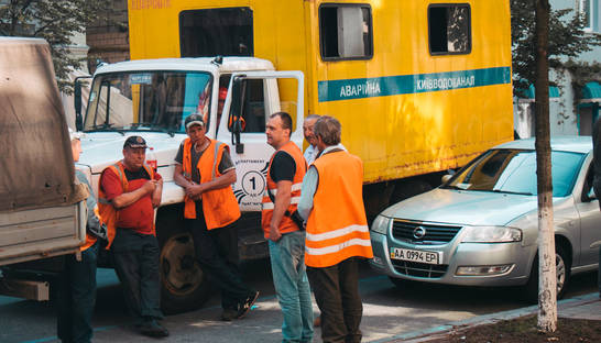 В Киеве из-за аварий семь улиц остались без воды