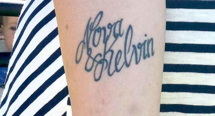 Татуировки женских имен