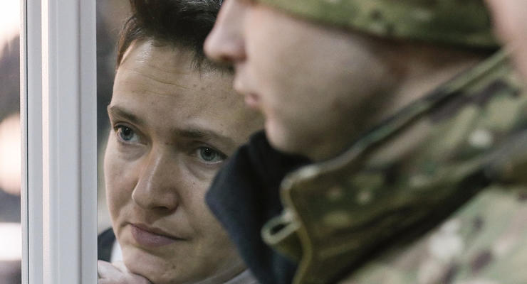 Савченко просит госохрану своей семье