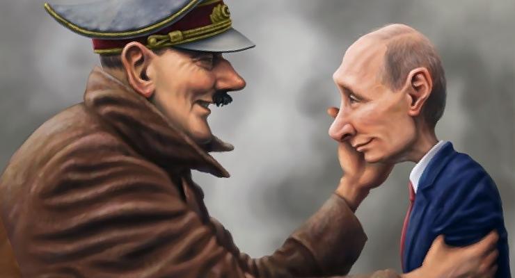 На российском ТВ заявили, что Путин осуществил проект Гитлера