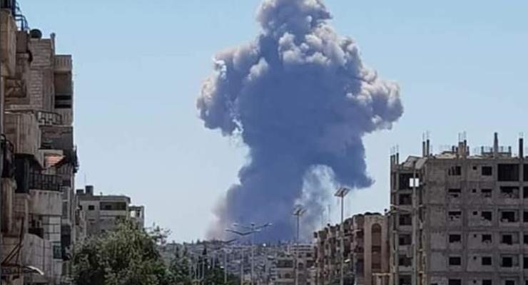 Возле авиабазы в Сирии прогремели взрывы