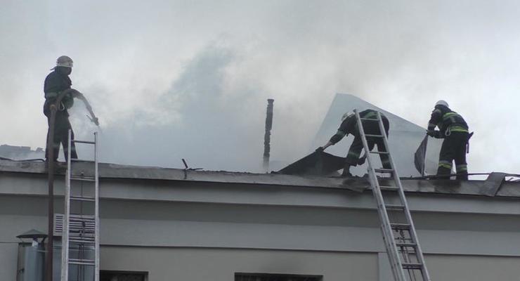 В Житомирской области произошел масштабный пожар