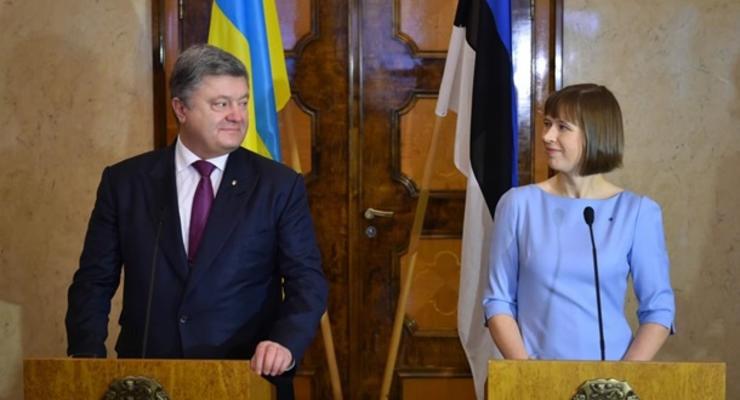 В Украину едет президент Эстонии