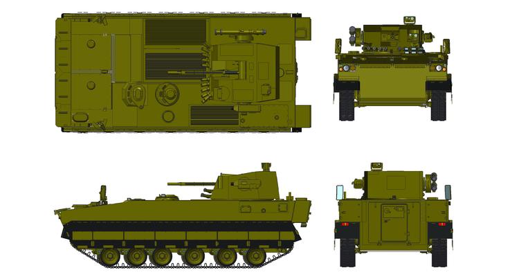 В Украине начали разработку БМП и танка нового поколения