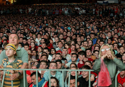 Возле НСК Олимпийский в Киеве задержали 18 человек
