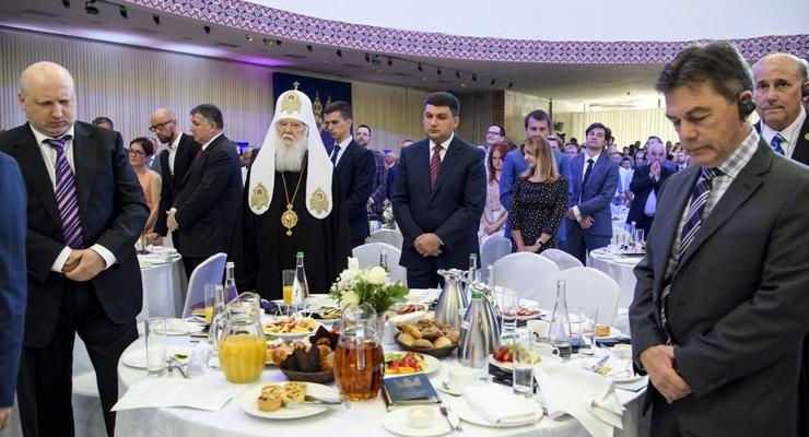 В Киеве прошел Национальный молитвенный завтрак c VIP-гостями