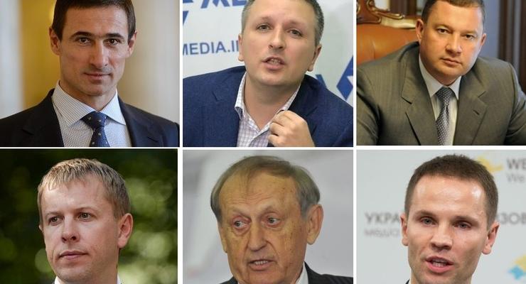 Названы десять самых богатых депутатов в Украине