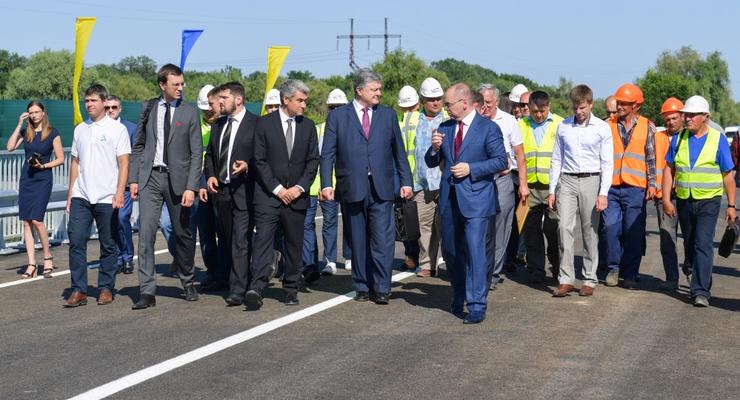 В Одесской области открыли мостовой переход на дороге Одесса - Рени