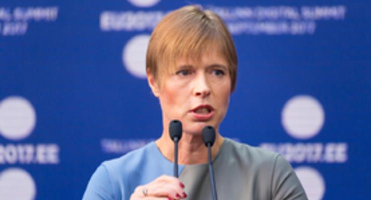 Президент Эстонии: В Украине война - это не замороженный конфликт