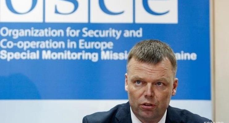 Замглавы миссии ОБСЕ едет на Донбасс
