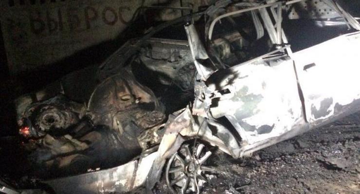 В Одесской области взорвалось авто с людьми