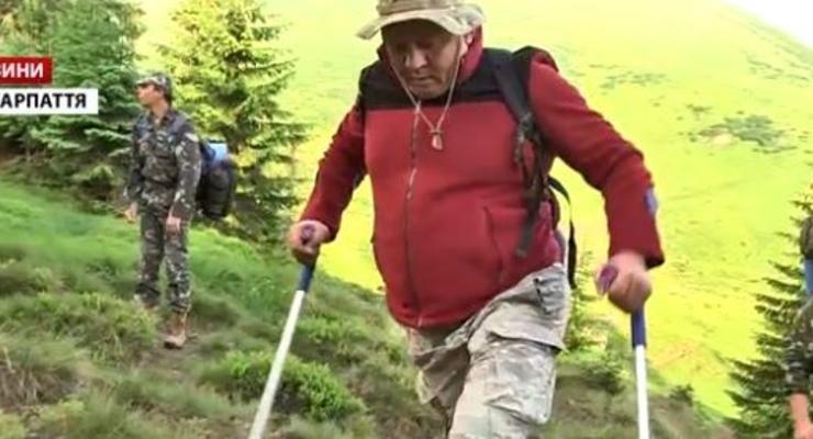 Потерявший обе ноги ветеран АТО покорил Говерлу