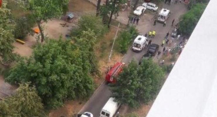 В Киеве взорвалось авто: четверо пострадавших