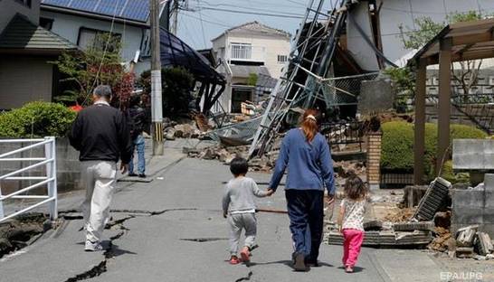 В Японии произошло новое землетрясение