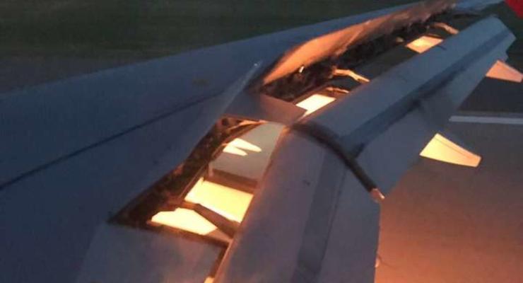 У самолета со сборной Саудовской Аравии загорелся двигатель