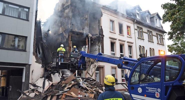 В Германии взорвался жилой дом, есть пострадавшие