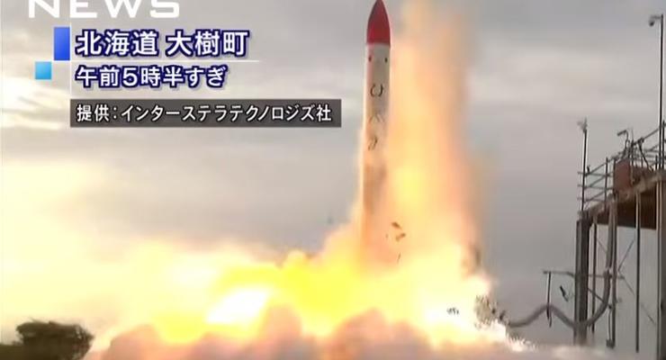 В Японии ракета взорвалась спустя секунды после старта