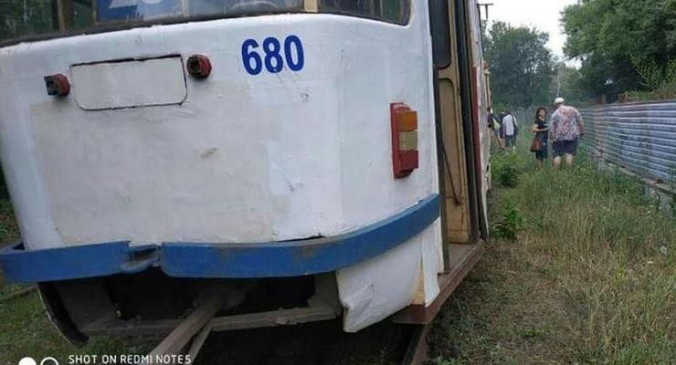 В Харькове у трамвая на ходу отказали тормоза
