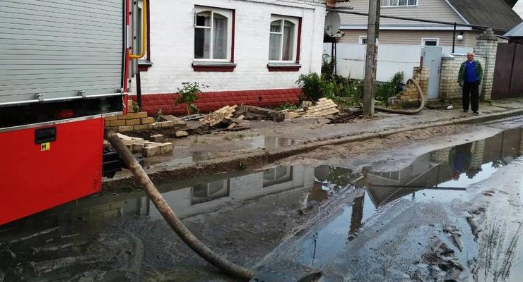 В Чернигове остаются подтопленными 19 улиц