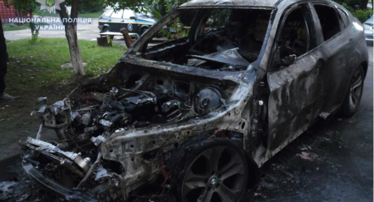 В Ровенской области сожгли авто чиновника райгосадминистрации