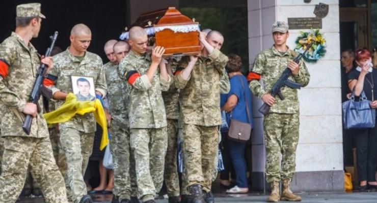В Ужгороде простились с погибшими на Ровенском полигоне