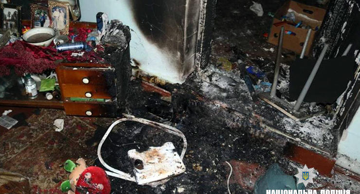 Из-за пожара на Прикарпатье погибли два братика