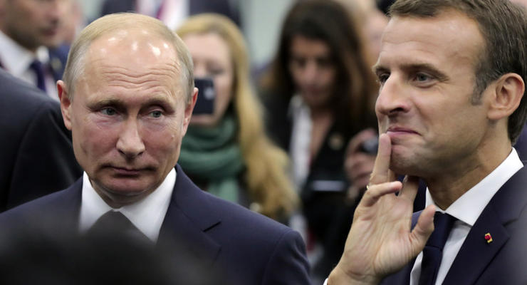 Макрон на футболе поговорит с Путиным об Украине