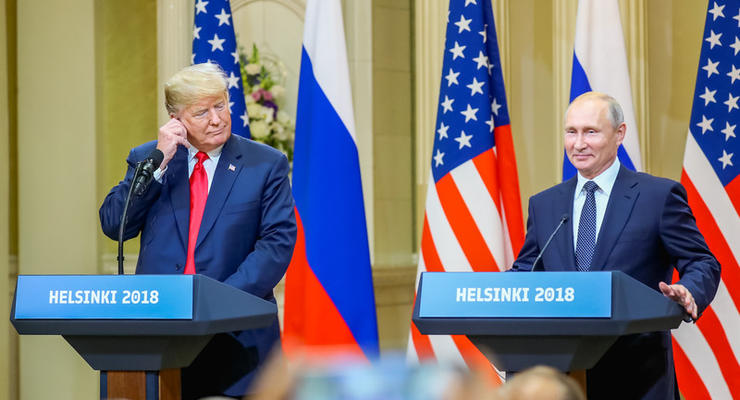 Встреча Трампа и Путина в Хельсинки в фото